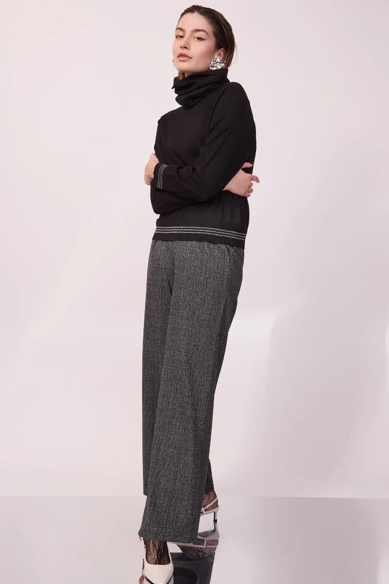 Maglia girocollo con collo removibile | VERDISSIMA Cosy - 6