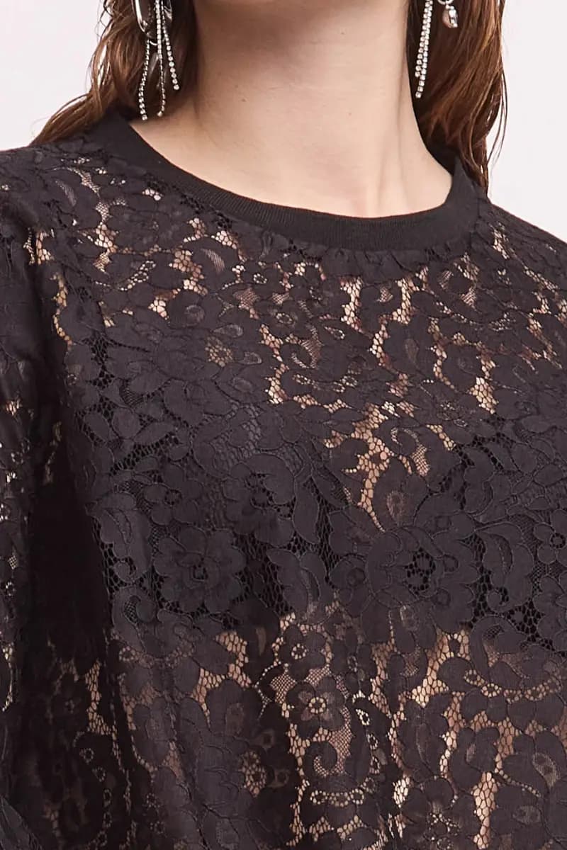 Maglia girocollo a maniche lunghe | VERDISSIMA Cosy - 4