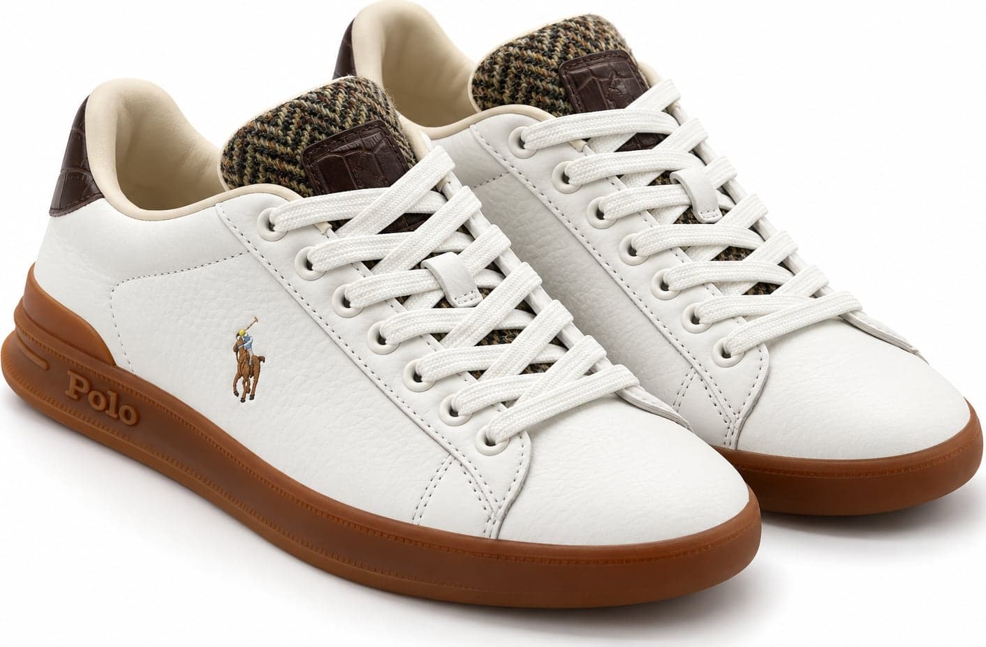 Scarpa panna e moro Ralph laureLTR/TWD/CROC EB LTR HTR CRT III SK LTL - 2