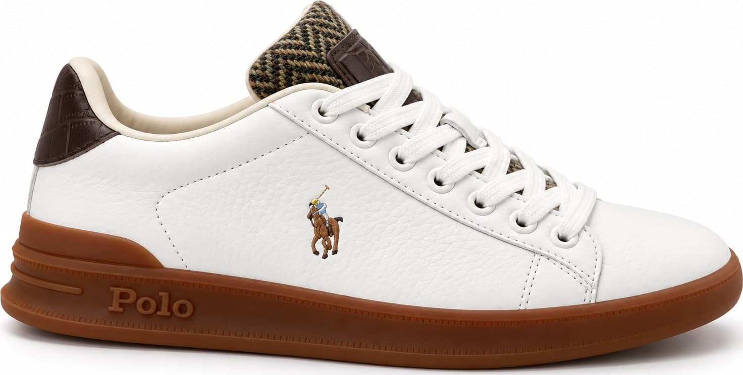Scarpa panna e moro Ralph laureLTR/TWD/CROC EB LTR HTR CRT III SK LTL - 3