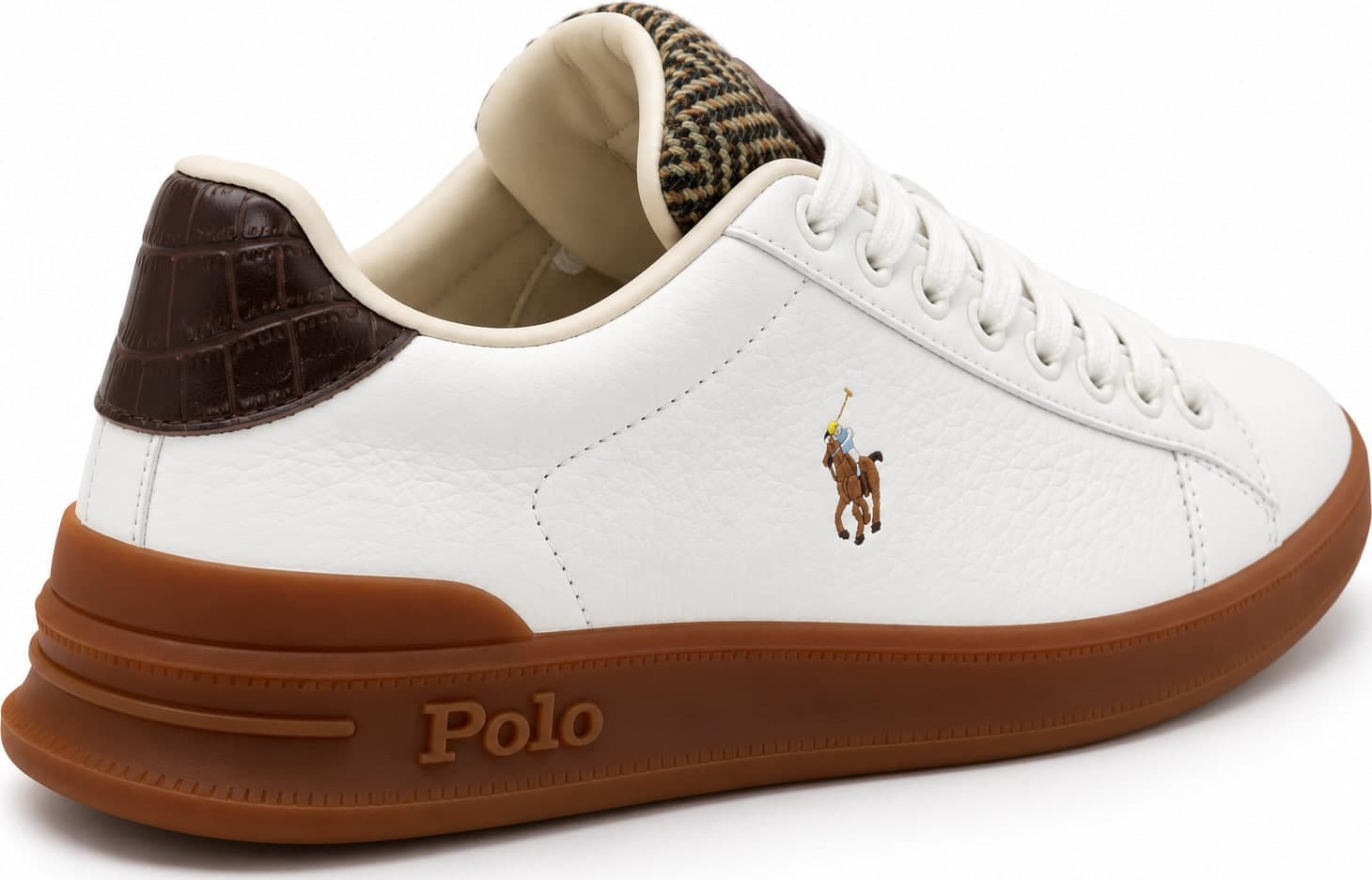 Scarpa panna e moro Ralph laureLTR/TWD/CROC EB LTR HTR CRT III SK LTL - 4