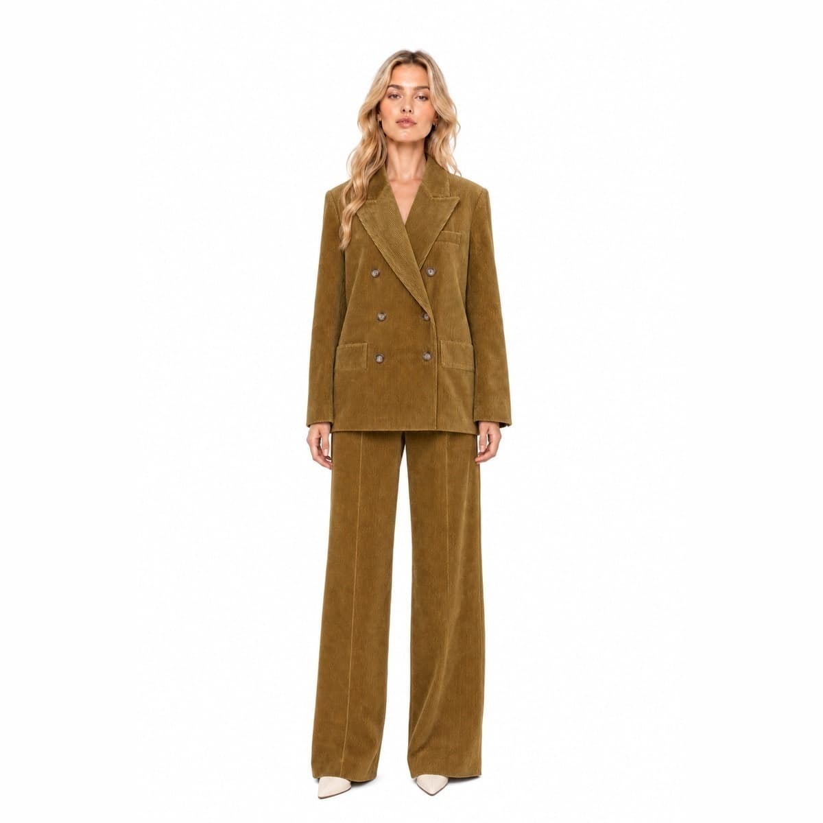 SOLOTRE  Pantaloni Olive - 3