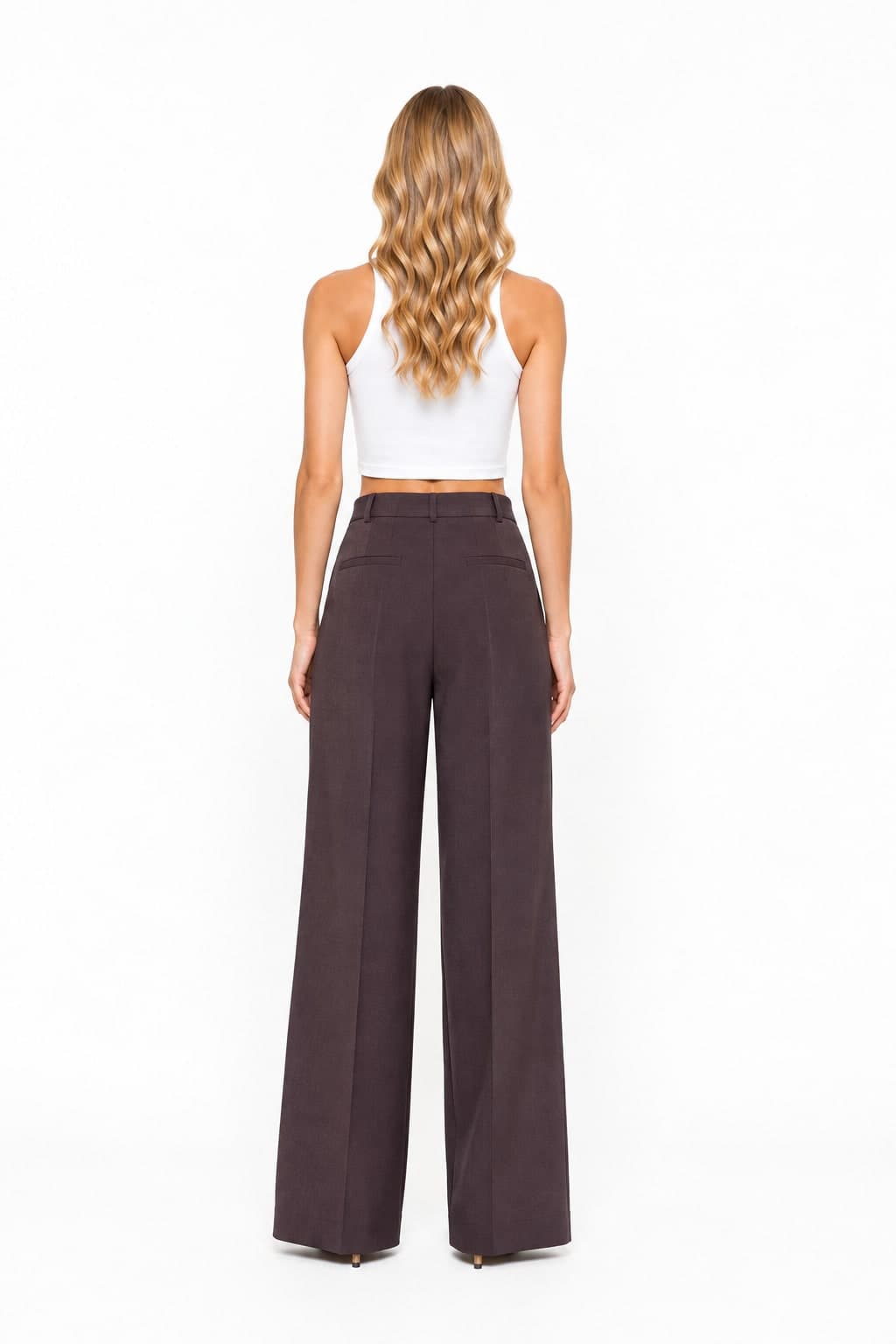 SOLOTRE  Pantaloni Borgogna - 2