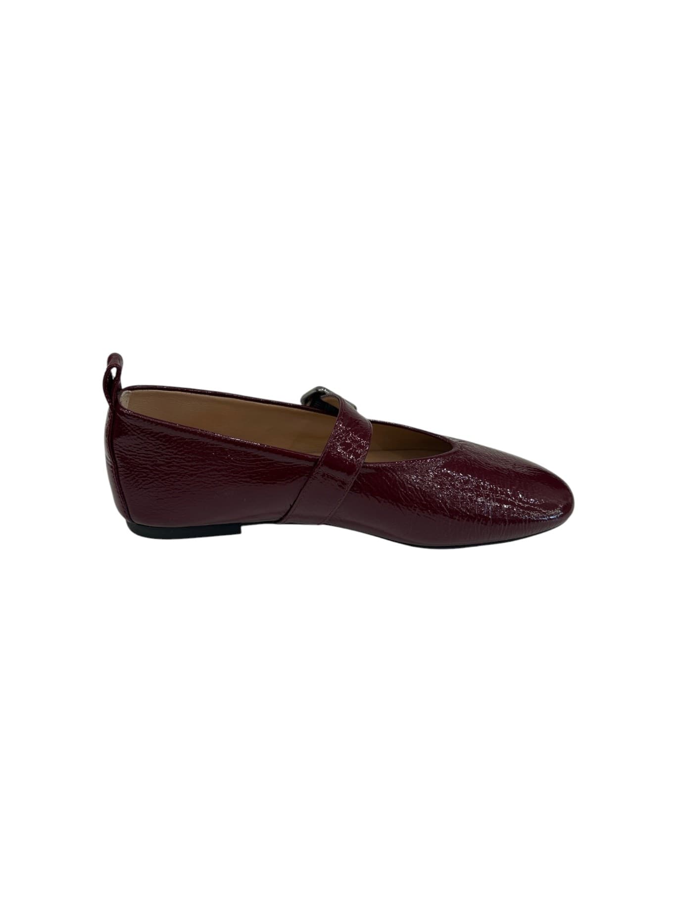 UNISA  Ballerine Donna in Pelle Nera con Cinturino - 5