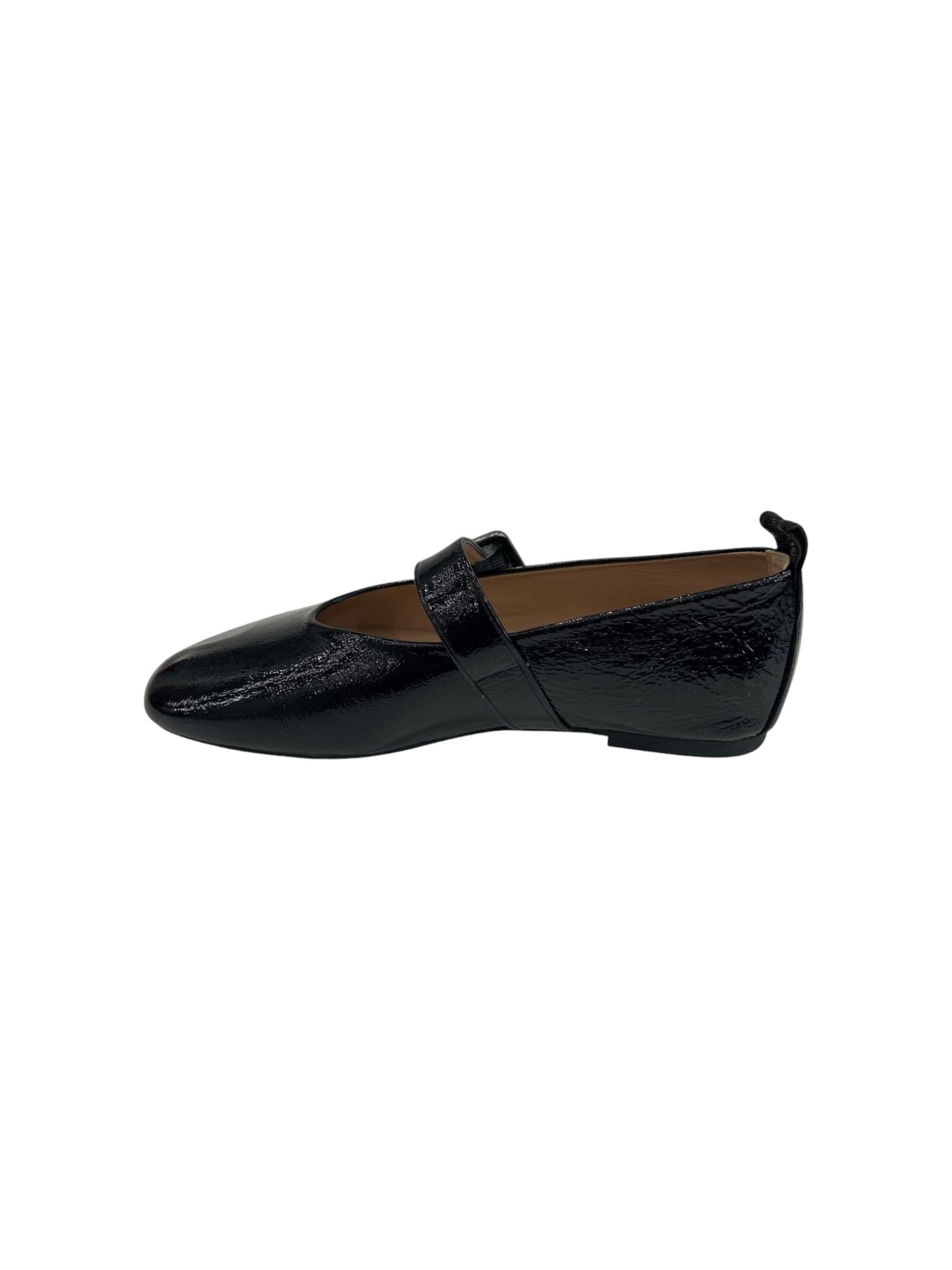 UNISA  Ballerine Donna in Pelle Nera con Cinturino - 6