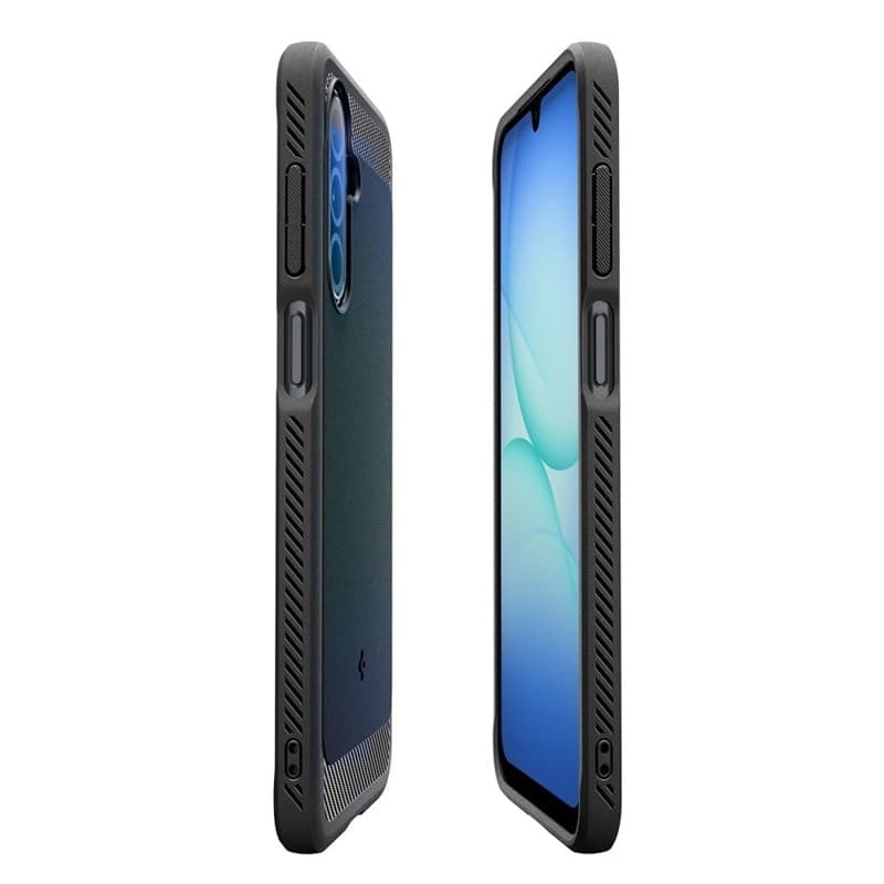 Spigen Rugged Armor - Custodia per Samsung Galaxy A17 4G / 5G (Nero) - 6