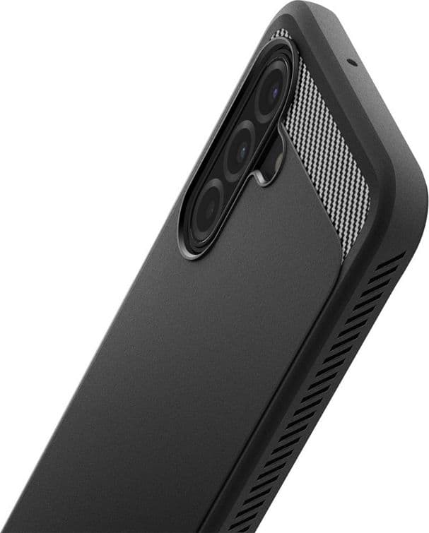 Spigen Rugged Armor - Custodia per Samsung Galaxy A17 4G / 5G (Nero) - 7