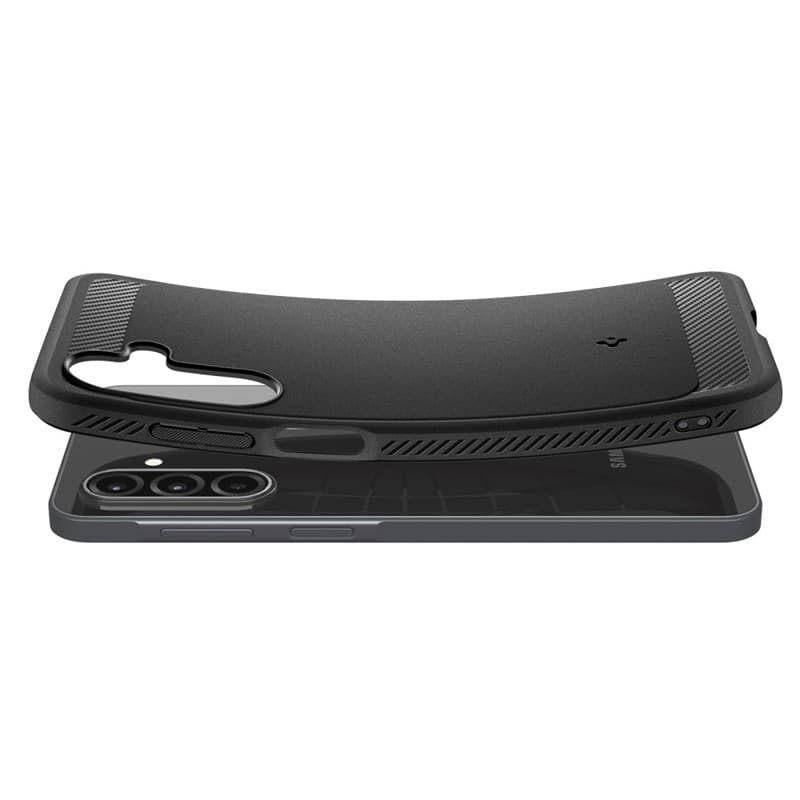 Spigen Rugged Armor - Custodia per Samsung Galaxy A17 4G / 5G (Nero) - 9