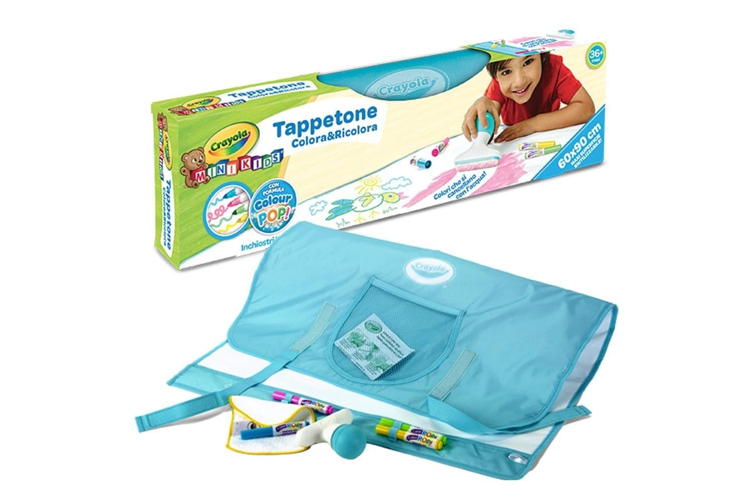 Crayola Tappetone colora e ricolora
