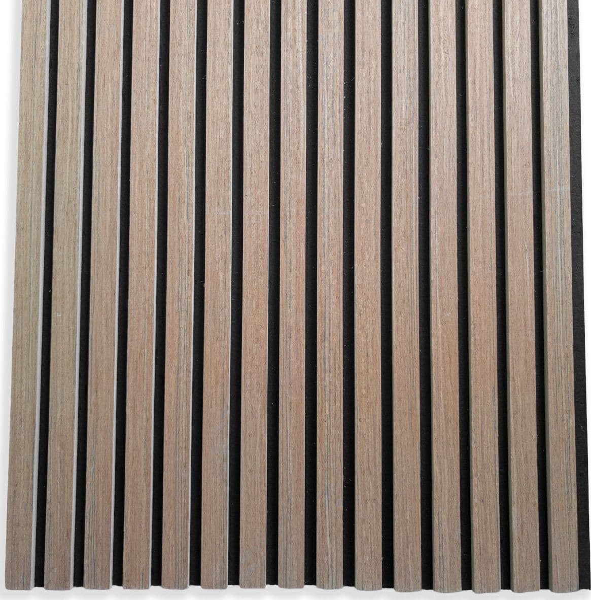 Pannello acustico a lamelli in vero legno di Teak, fibra di legno e feltro – 12 × 600 × 2900 mm – 1,74 m² - 4