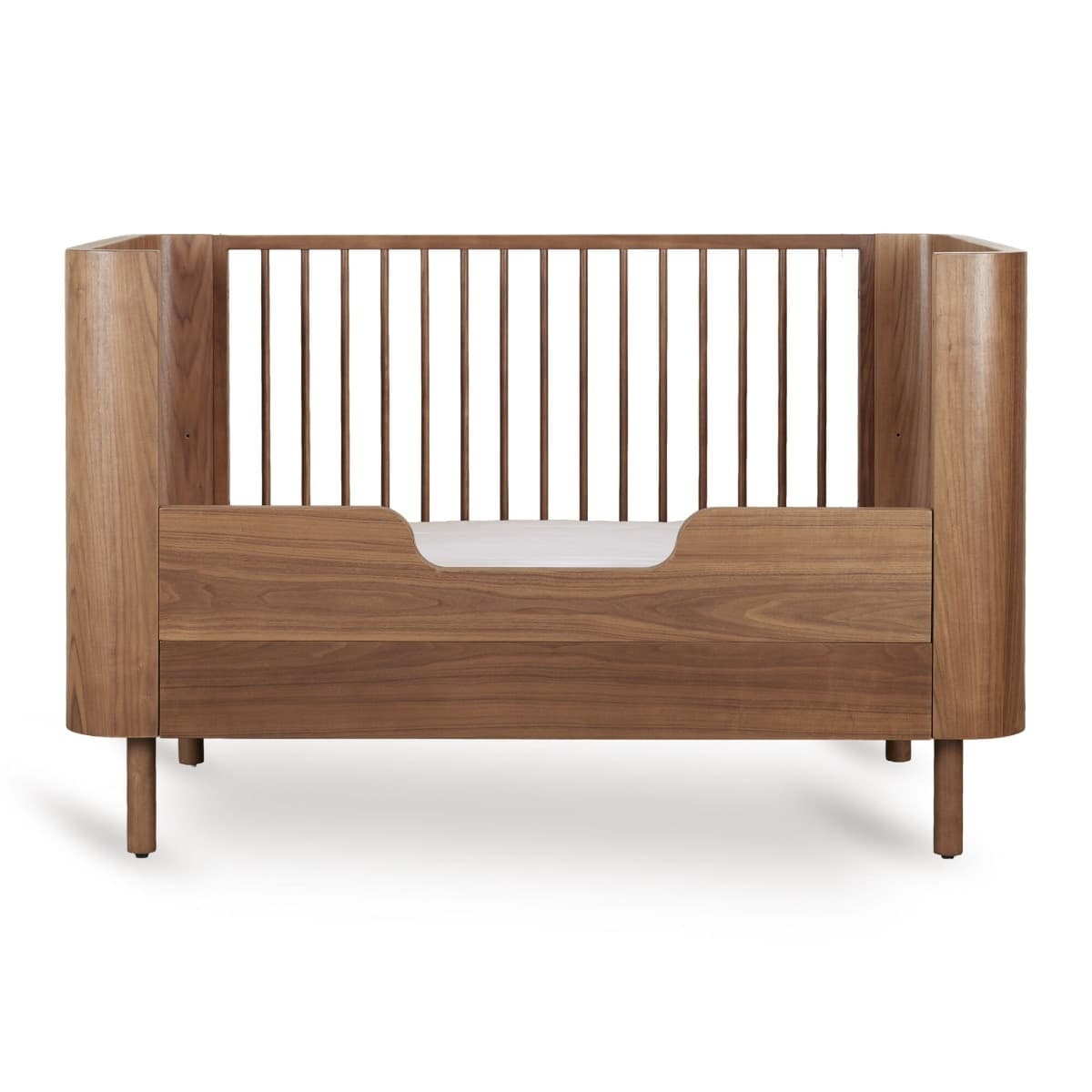 Sponda di Sicurezza Quax Yume per Lettino 140x70 cm-Walnut - 3