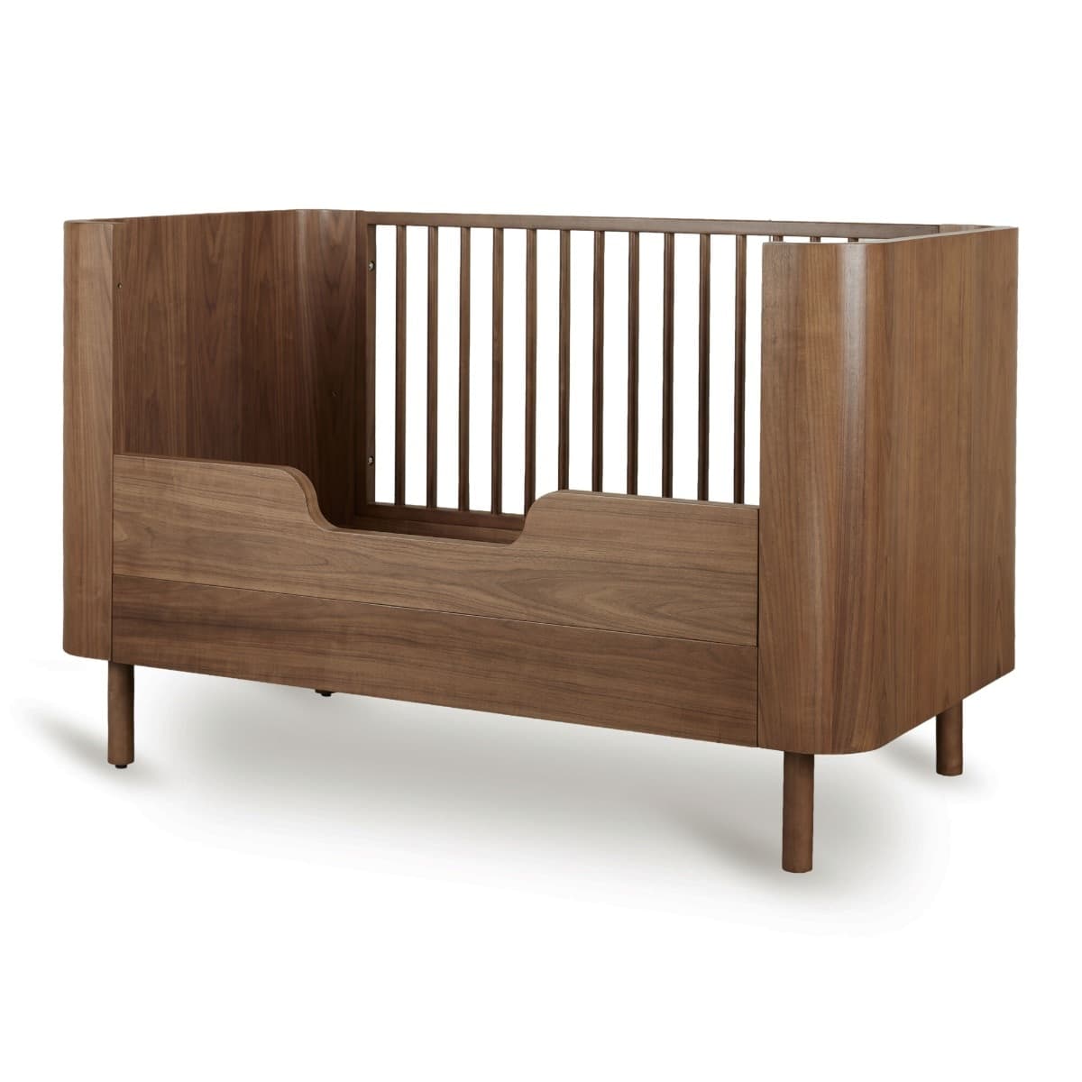 Sponda di Sicurezza Quax Yume per Lettino 140x70 cm-Walnut - 5