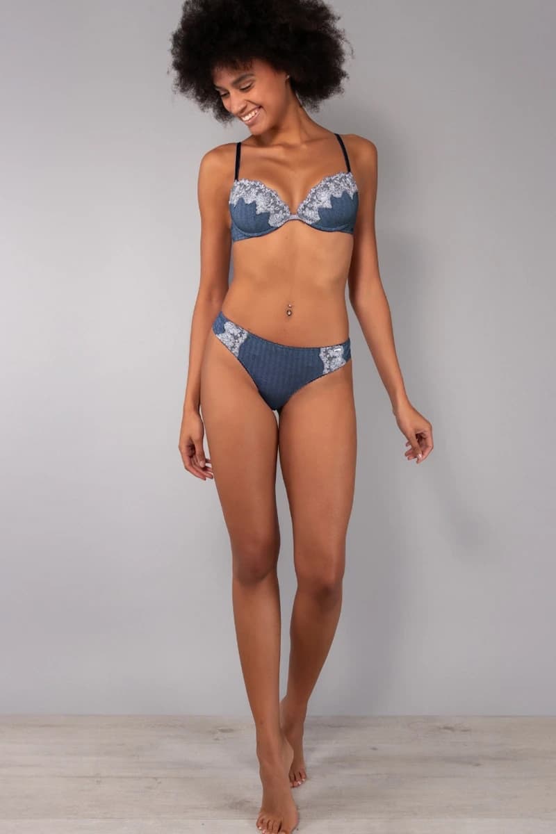 Brasiliana Chevron Pizzo | VERDISSIMA Intimo - 5