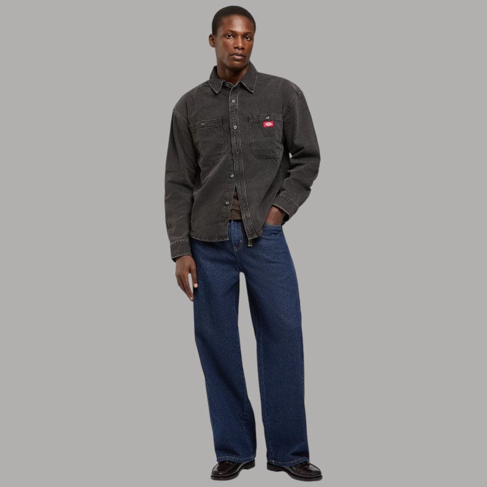Camicia Dickies Mechanic oversize in denim di cotone - 3