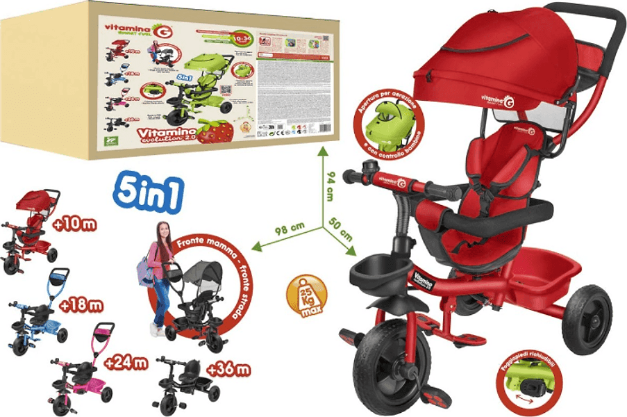 Vitamina G - Triciclo 5 in 1 - 3