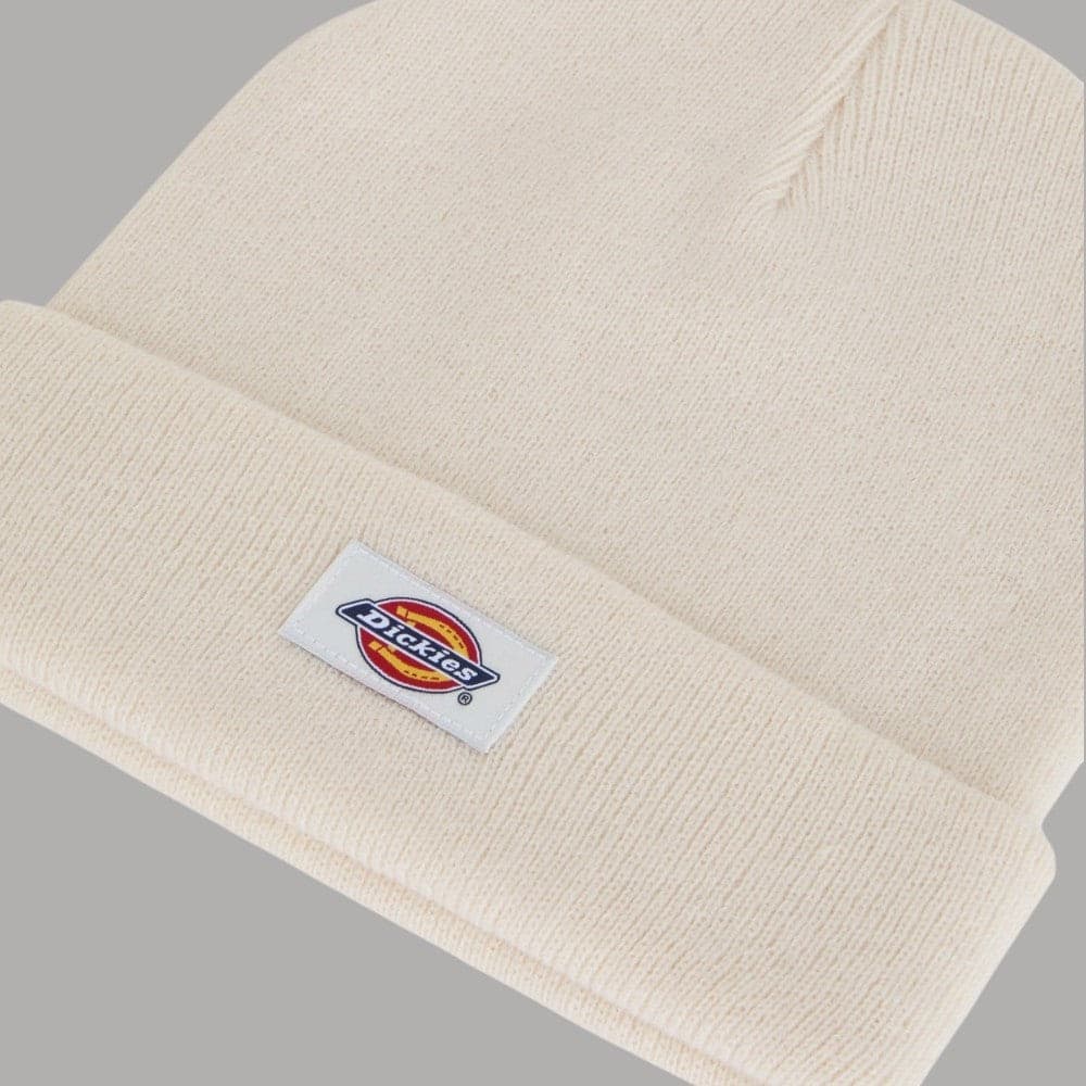 Berretto Dickies Gibsland a coste con risvolto Crema - 3