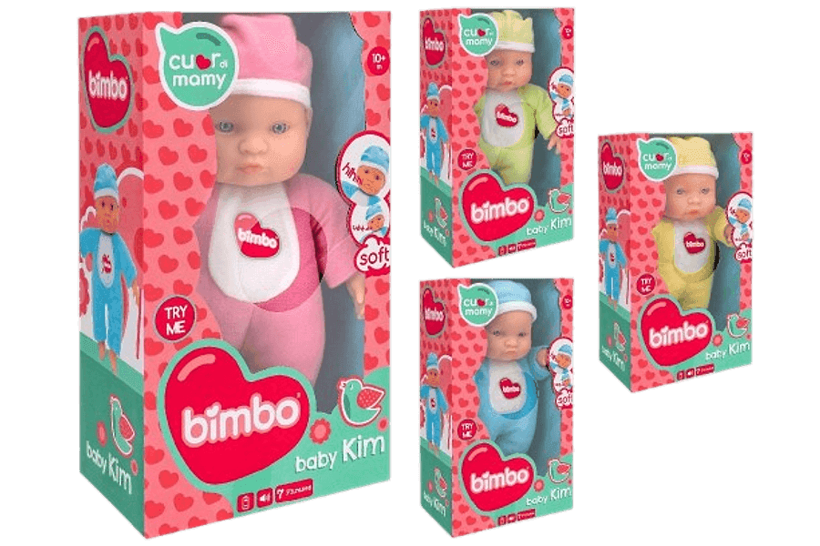 Globo - Bambolotto Kim Piangente da 28 cm - 2