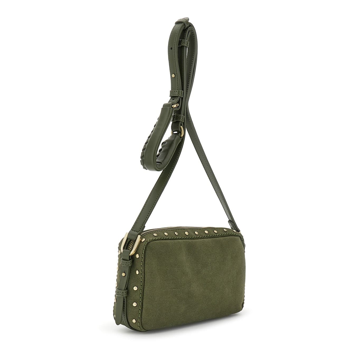 MORBIDA CAMERA BAG IN MATERIALE SINTETICO EFFETTO SUEDE, CON RIFINITURA DI SINTE - 2
