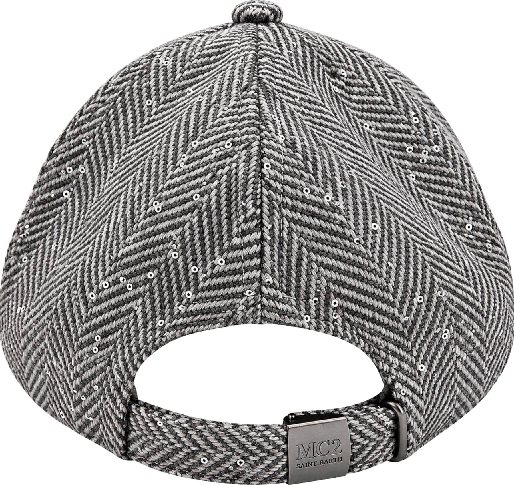 SAINT BARTH CAPPELLO CON VISIERA  CON STRASS - 2