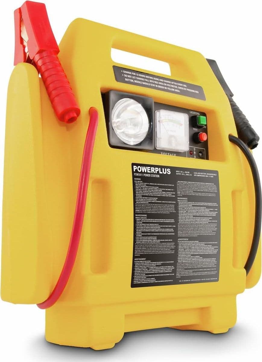 POWER STATION STARTER 4 IN 1 COMPRESSORE E AVVIATORE PORTATILE AUTOMOBILI - 3