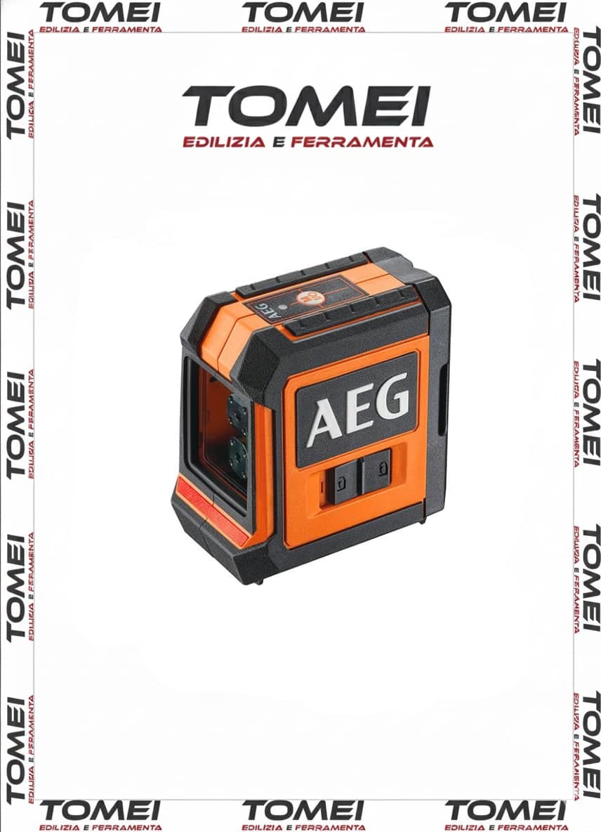 AEG CLR215-B Livella Laser Rosso Illumina Fino a 15 Metri, Livella Laser - 2
