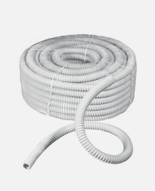 guaina pvc spiralata bianca flessibile tubo guaina passacavi D.20/25 mt 30 - 13