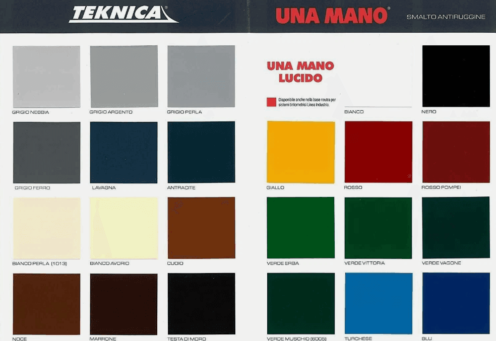 Smalto antiruggine lucido UNA MANO 750 ml TEKNICA Direttamente sulla ruggine - 8