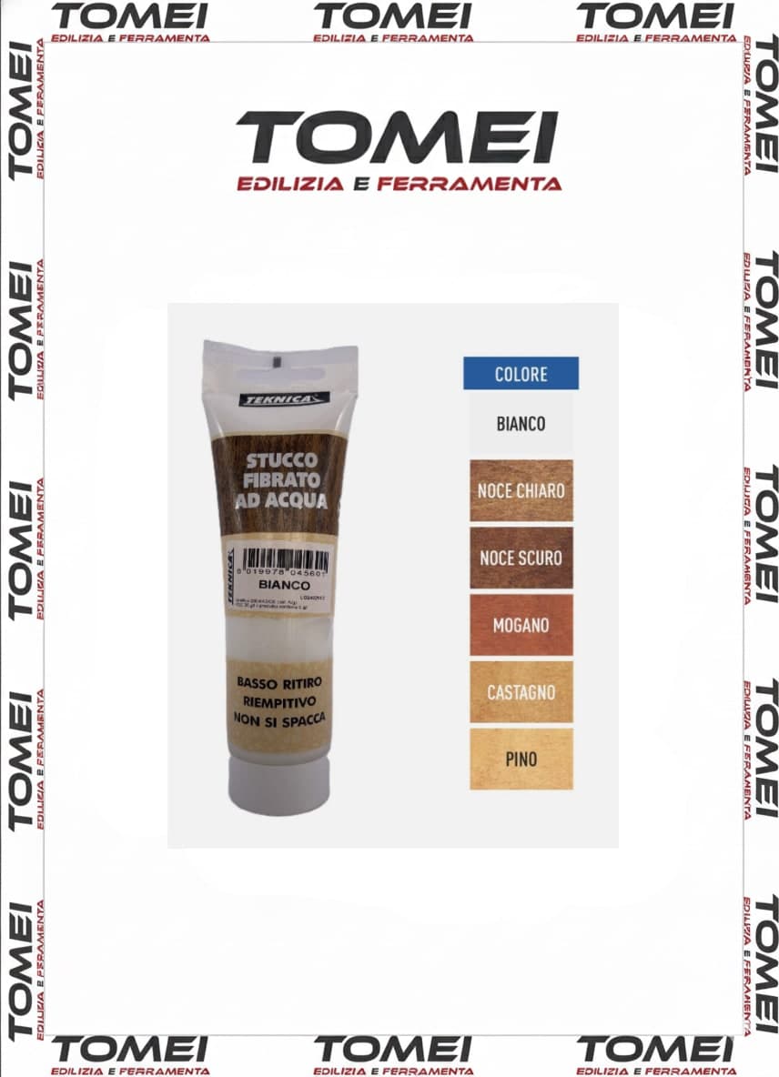 STUCCO FIBRATO ad acqua per interni ed esterni pasta muro legno 200 GR TEKNICA - 46