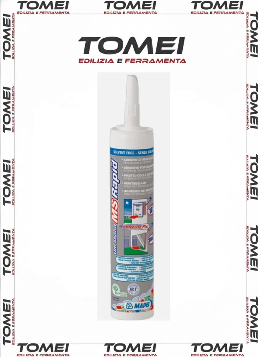 MAPEI ULTRABOND MS RAPID 310ML Adesivo di montaggio deformabile ibrido sigillant - 29