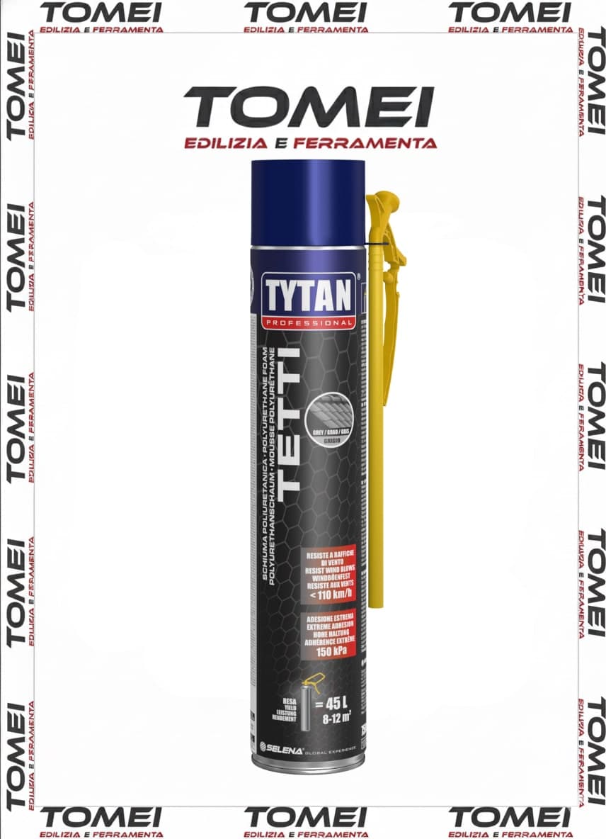 Tytan SCHIUMA POLIURETANICA TETTI MANUALE ml. 750 elevato isolamento termico - 44