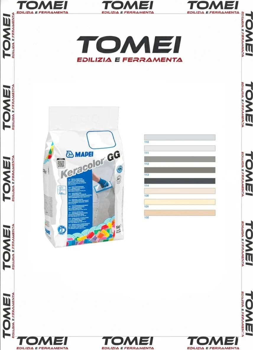 KERACOLOR GG Fuga MAPEI Stucco per Fughe per Pavimenti in Colori Vari sacco 5 Kg - 33