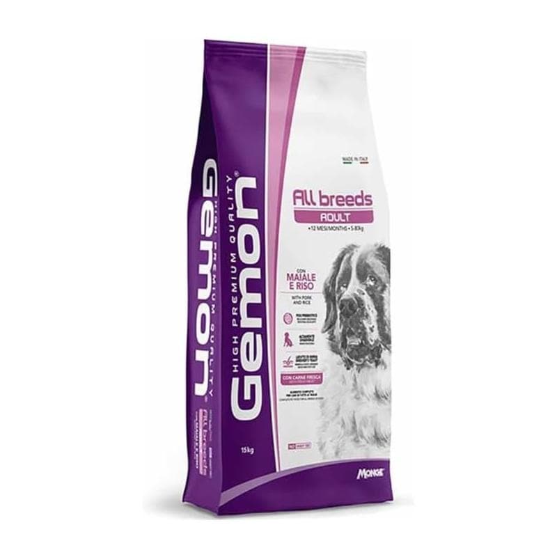 Monge Gemon All Breeds Adult Maiale e Riso 1 / 2 / 3 sacchi da 15 kg x cane - 3