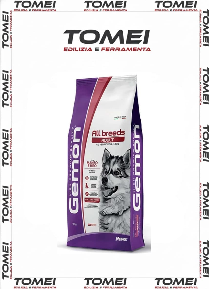 Monge Gemon All Breeds Adult manzo e riso 1 / 2 / 3 sacchi da 15 kg x cane - 41