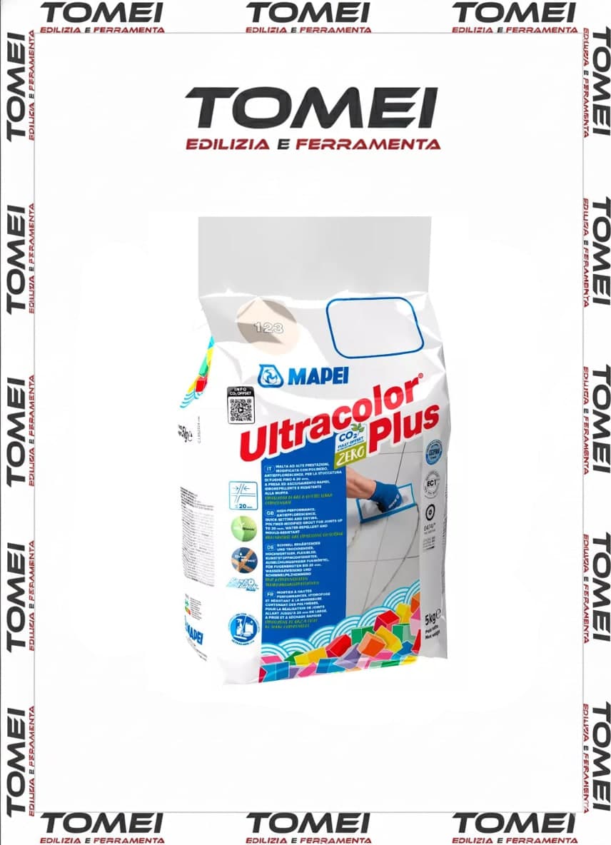 Mapei Ultracolor Plus Stucco per Fughe per Pavimenti in Colori Vari in sacco 5kg - 44