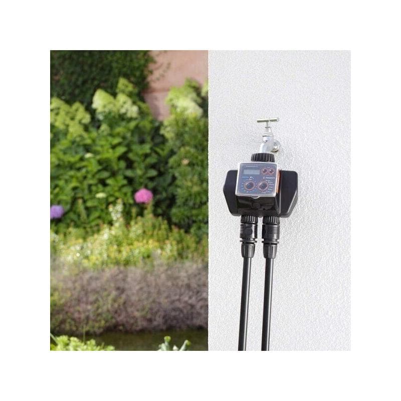 CLABER 8488 DUAL SELECT CENTRALINA PROGRAMMATORE IRRIGAZIONE GIARDINO 2 VIE - 20