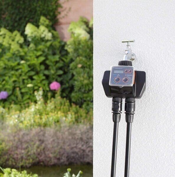 CLABER 8488 DUAL SELECT CENTRALINA PROGRAMMATORE IRRIGAZIONE GIARDINO 2 VIE - 5