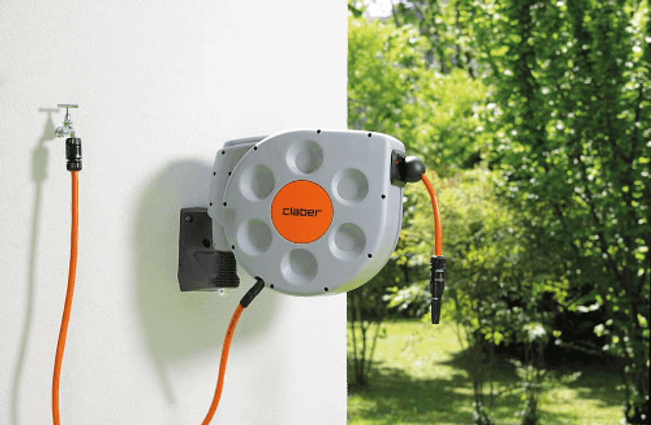 Avvolgitubo Automatico Rotoroll Evolution 10 M CLABER 8692 Kit Completo Di Tubo - 11