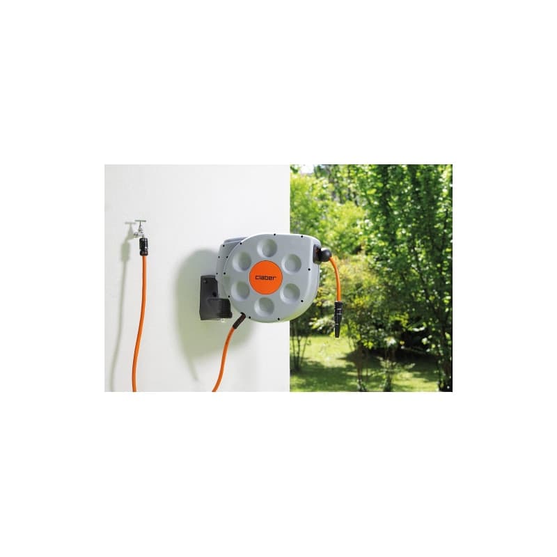 Avvolgitubo Automatico Rotoroll Evolution 10 M CLABER 8692 Kit Completo Di Tubo - 19