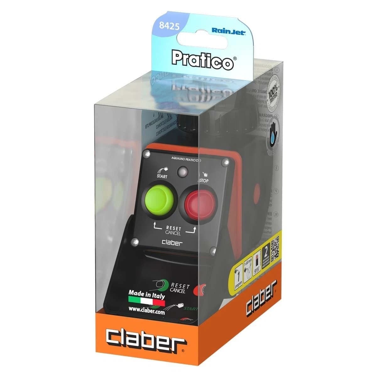 Claber Aquauno Pratico Programmatore a Rubinetto Automatico - 8425 irrigazione - 7