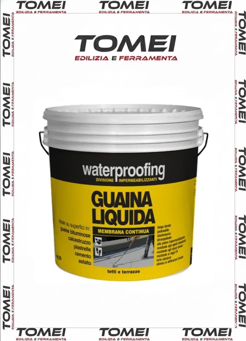 GUAINA LIQUIDA LT 13 PER RIVESTIMENTO PROTETTIVO TETTI PAVIMENTO COL.GRIGIO - 47