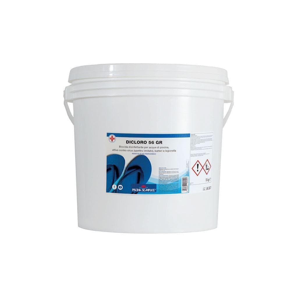 LAPI Dicloro 56% cloro granulare trattamento rapido shock acqua piscina 5 kg - 2