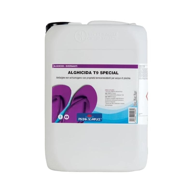 LAPI Alghicida T9 Special 10Lt  Anti Alghe Non Schiumogeno Effetto azzurrante - 3