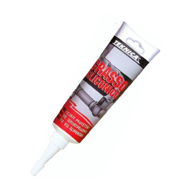 Grasso Siliconico Lubrificante al Silicone per Plastica Gomma Isolante 75 ml - 2