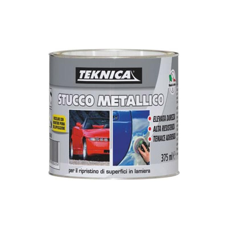 Stucco poliestere bicomponente per metalli e Carrozzeria Teknica 500ml - 2