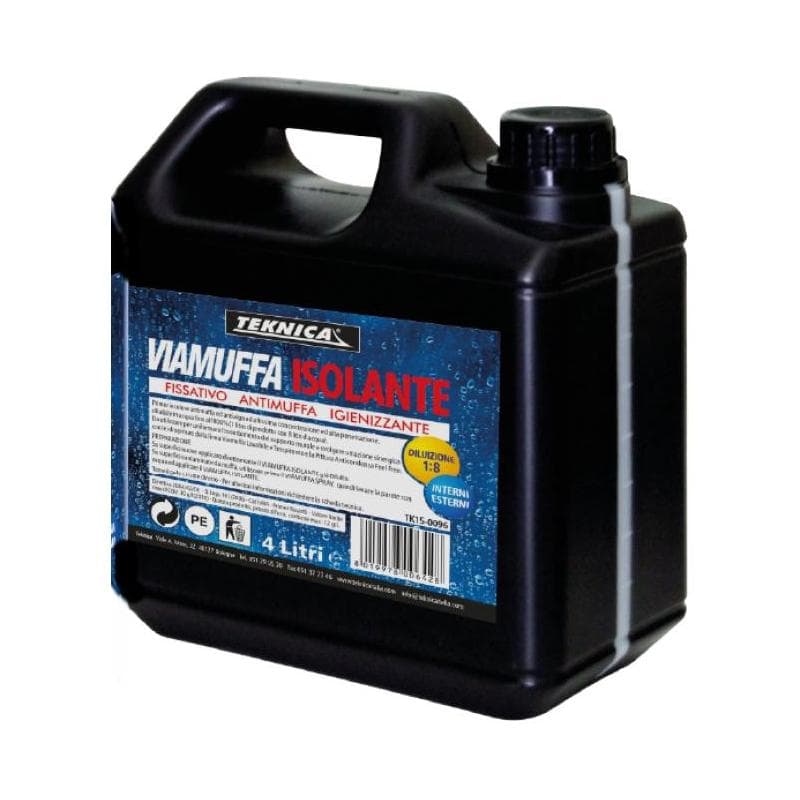Via muffa isolante TEKNICA Primer acrilico antimuffa ed antialga 4 LT - 2