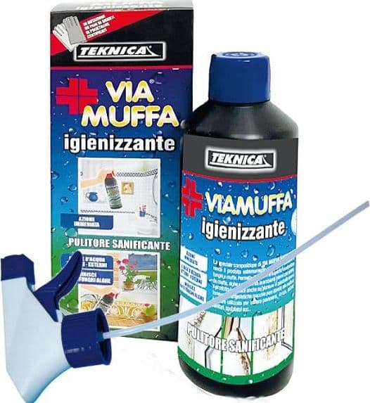viamuffa igenizzante spray da 500 ml TEKNICA per interni e esterni