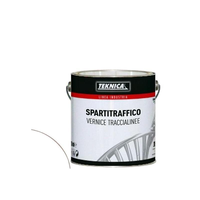 vernice spartitraffico bianca per segnaletica orizzontale non rifrangente 2,5LT - 2