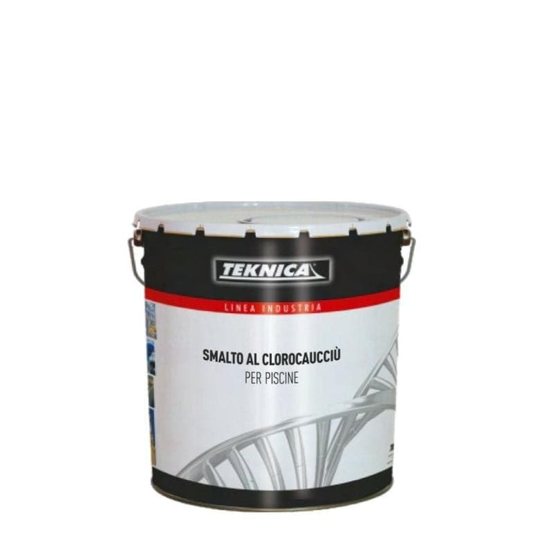 Vernice Smalto TEKNICA per Piscine-fontane-vasche al Clorocaucciù 2,5 Lt Bianca - 2
