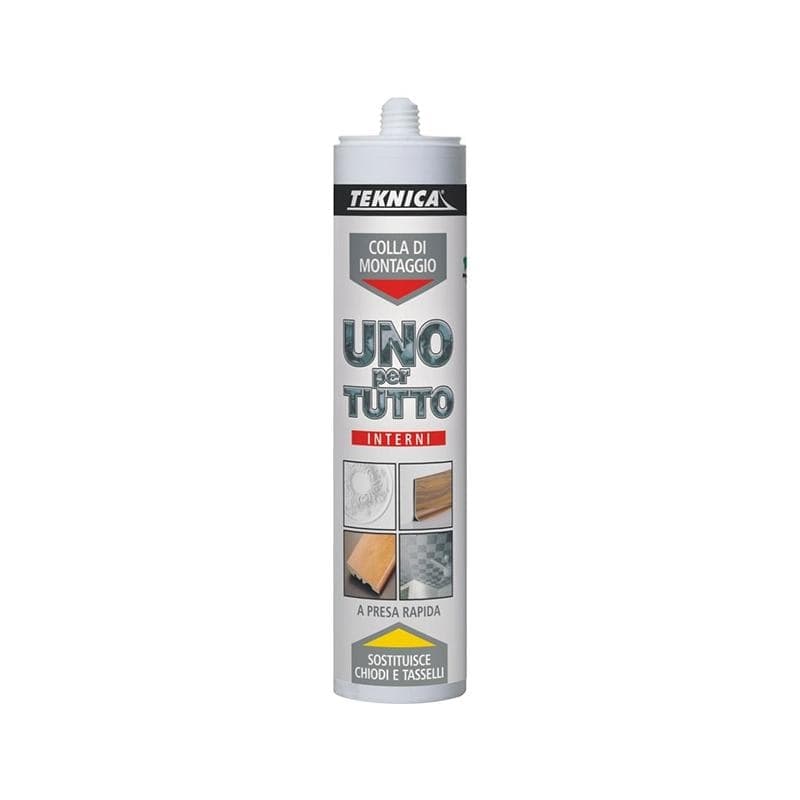 TEKNICA uno x tutto colla di montaggio forte e rapido 440gr bricolage fai da te - 2