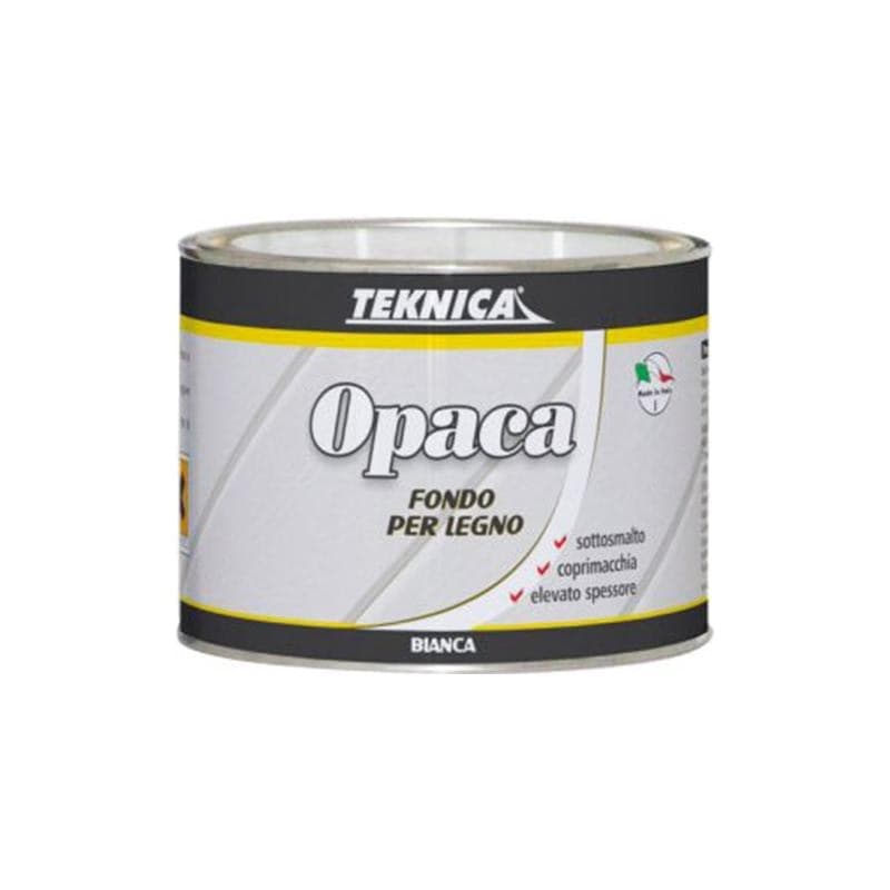 TEKNICA CEMENTITE solvente fondo bianco facile carteggiabilità universale 500ml - 2